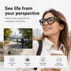 KI-Smartbrille – Kamera, Übersetzung, KI-Assistent & Audio in einem Gerät