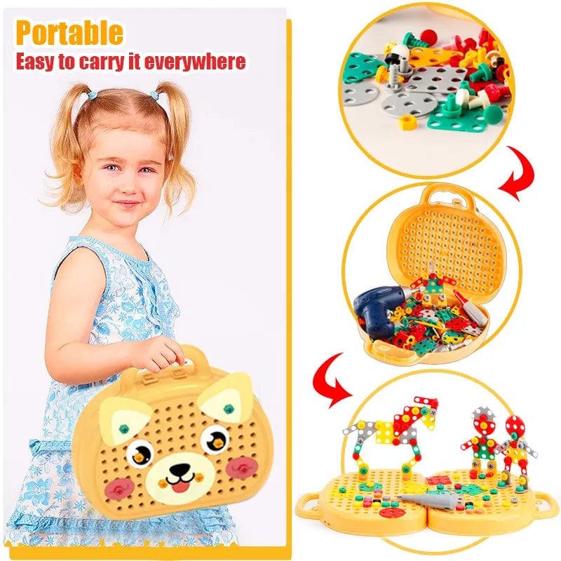 Montessori With Electric drill