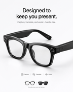 KI-Smartbrille – Kamera, Übersetzung, KI-Assistent & Audio in einem Gerät