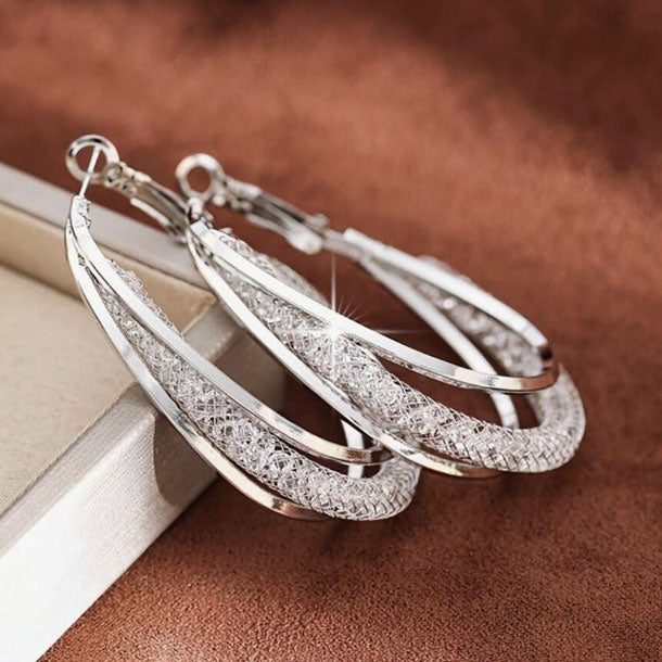 DivaHoop – Cercei ovali eleganți pentru femei